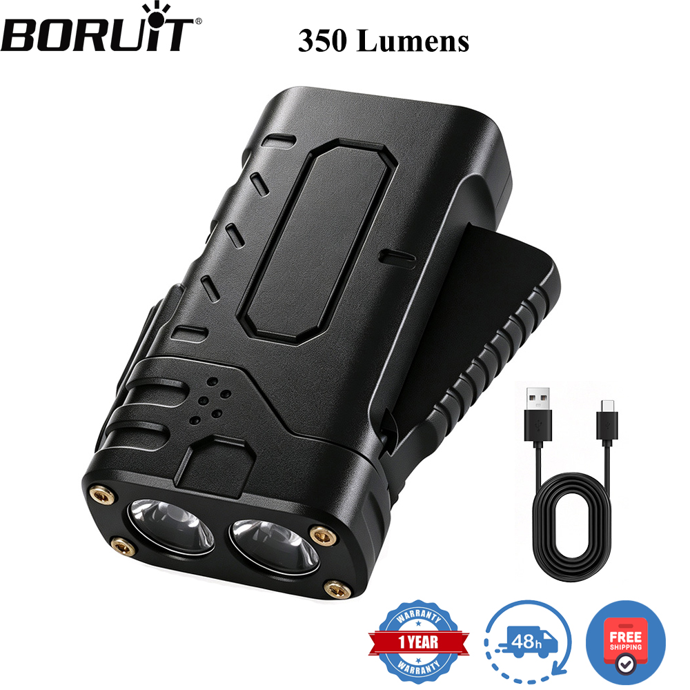 Fishing Light - BORUIiT Lampe de poche LED EDC
