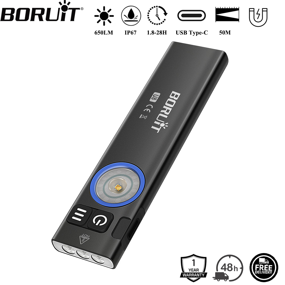 BORUiT U8 650LM EDC lampe de p - Fishing Light avis et prix
