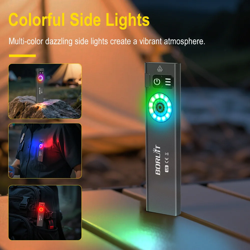 BORUiT U8 650LM EDC lampe de p - Fishing Light avis et prix