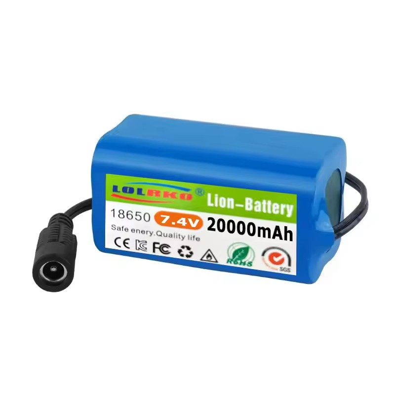 Batterie 7.4V 20000mAh avec ch - Fish Finder Charger avis et prix