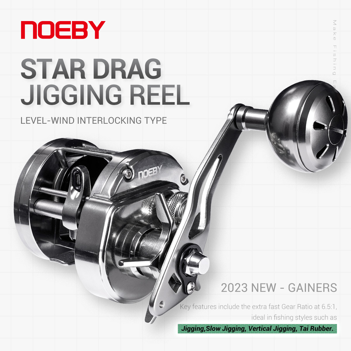 Moulinet de jigging NOEBY Gain - Daiwa Reel Bg avis et prix